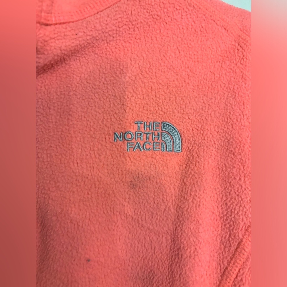 The North Face Womens Medium 1 Dark Pink Full Zip Hoody & 1 Bright Pink Fleece - Picture 10 of 13